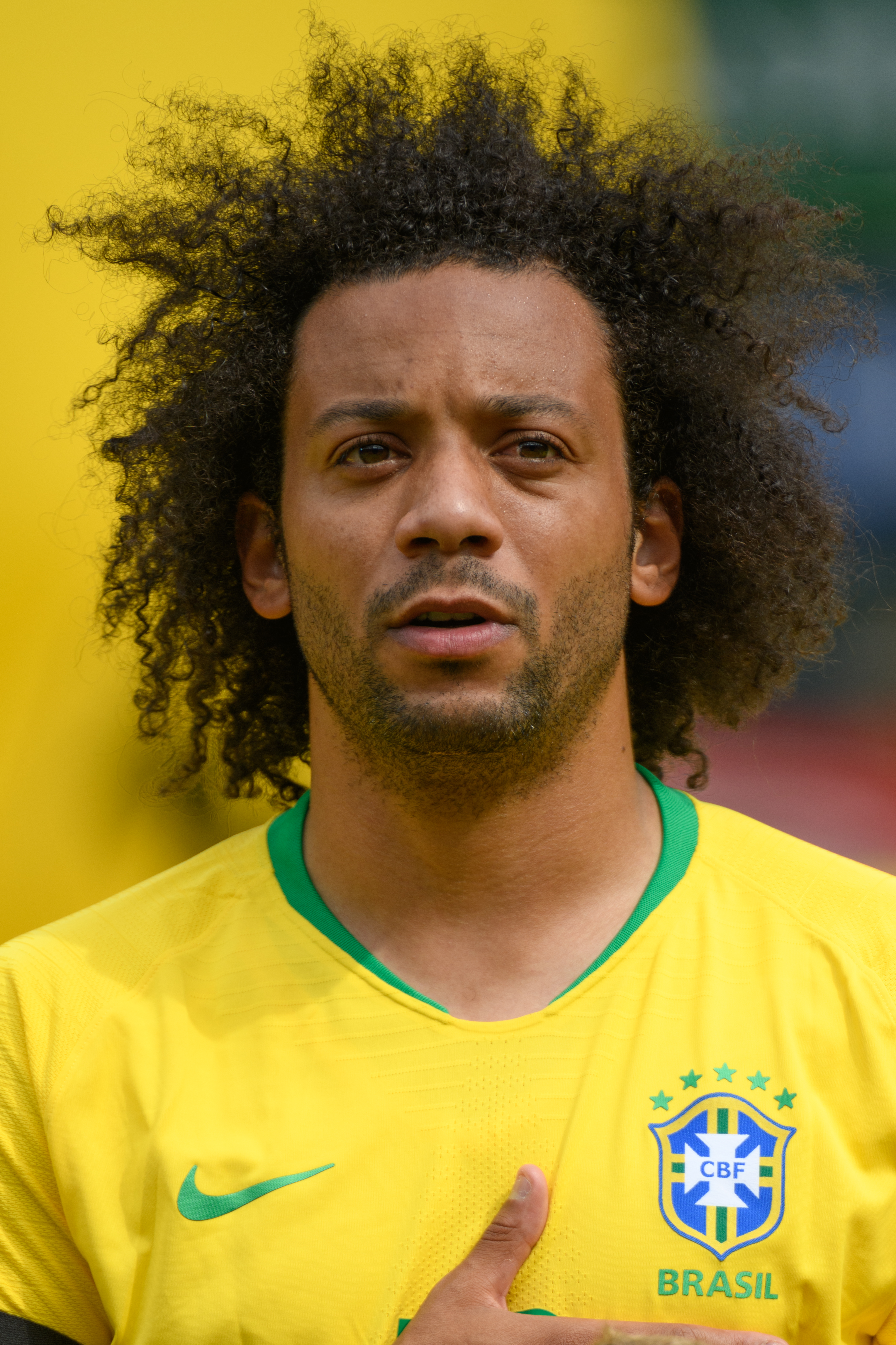 Marcelo Vieira trong màu áo đội tuyển Brazil
