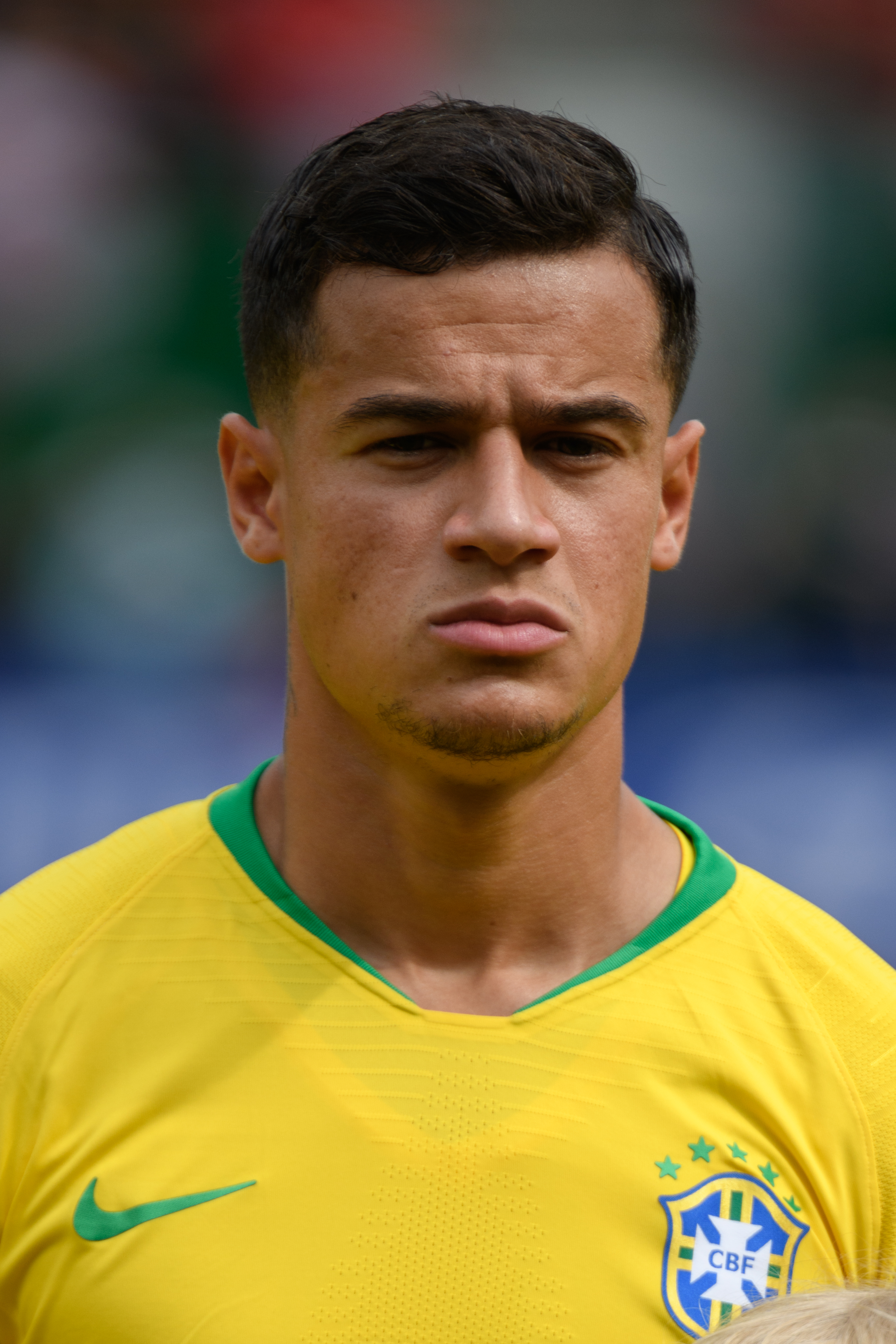 Philippe Coutinho thi đấu cho đội tuyển Brazil
