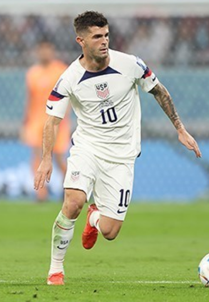 Christian Pulisic trong màu áo đội tuyển Mỹ