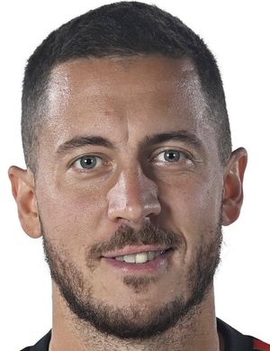 Eden Hazard trong màu áo Real Madrid
