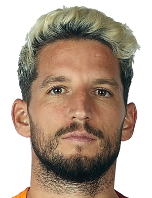 Dries Mertens trong màu áo Napoli