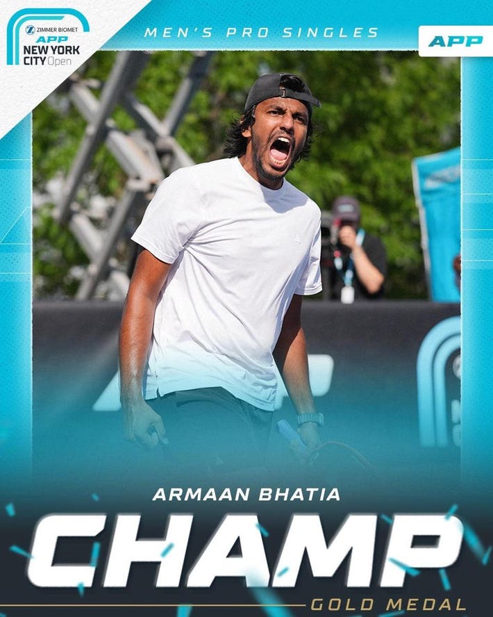 Vận động viên Pickleball Armaan Bhatia