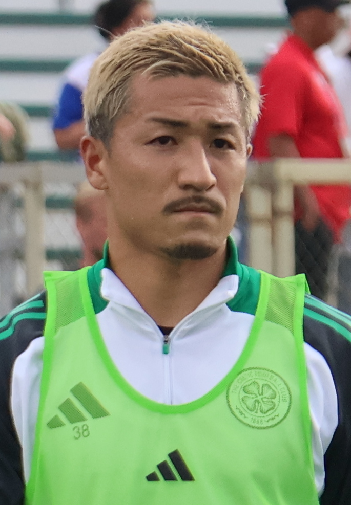 Daizen Maeda trong màu áo Celtic
