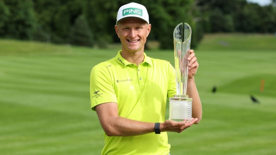 Golfer Adrian Meronk