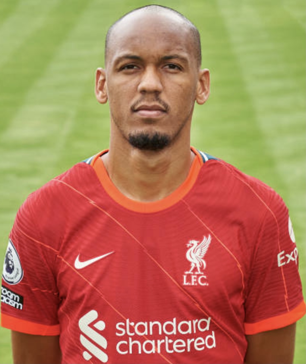 Fabinho trong màu áo Liverpool