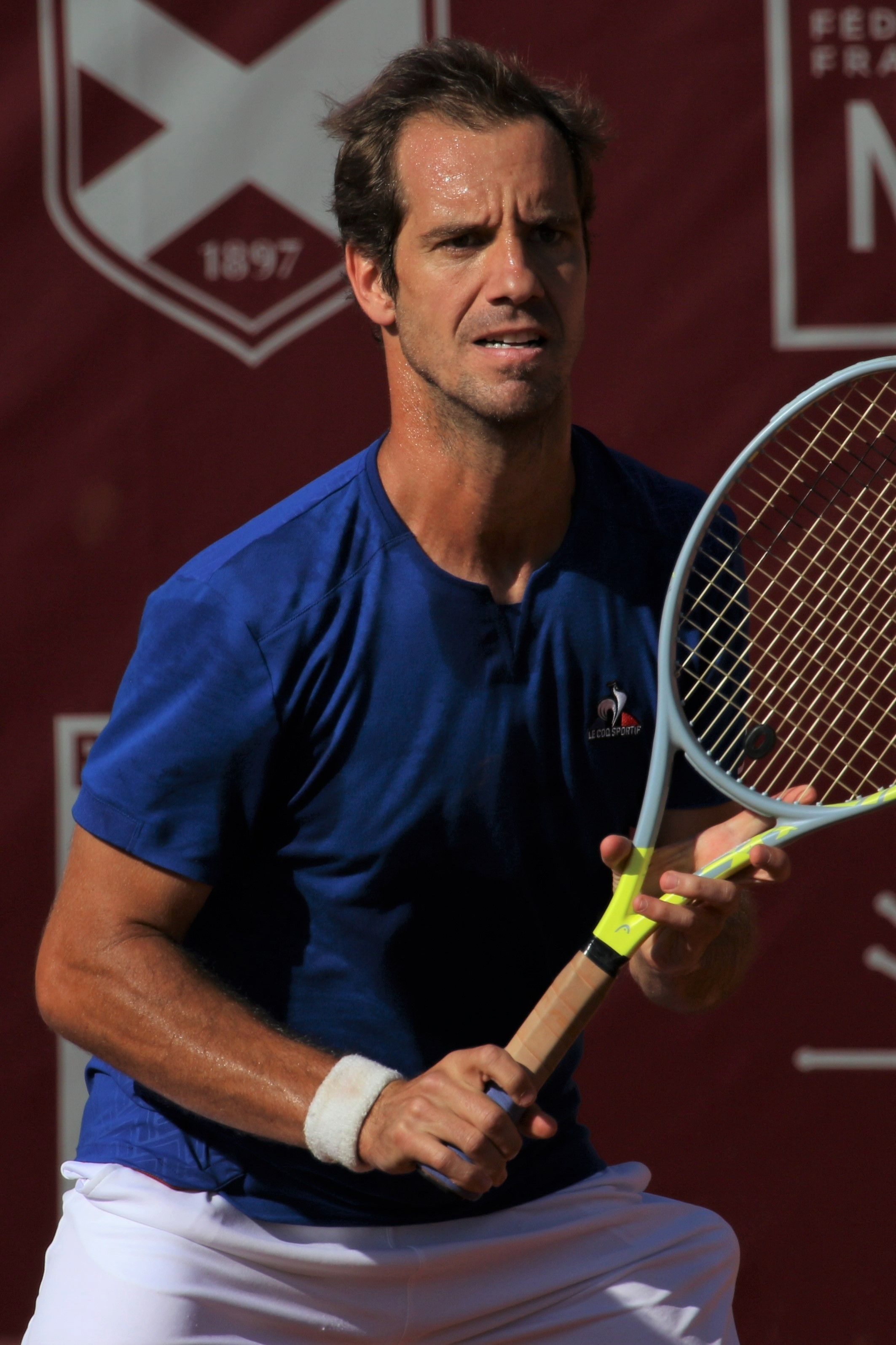 Richard Gasquet thi đấu tennis