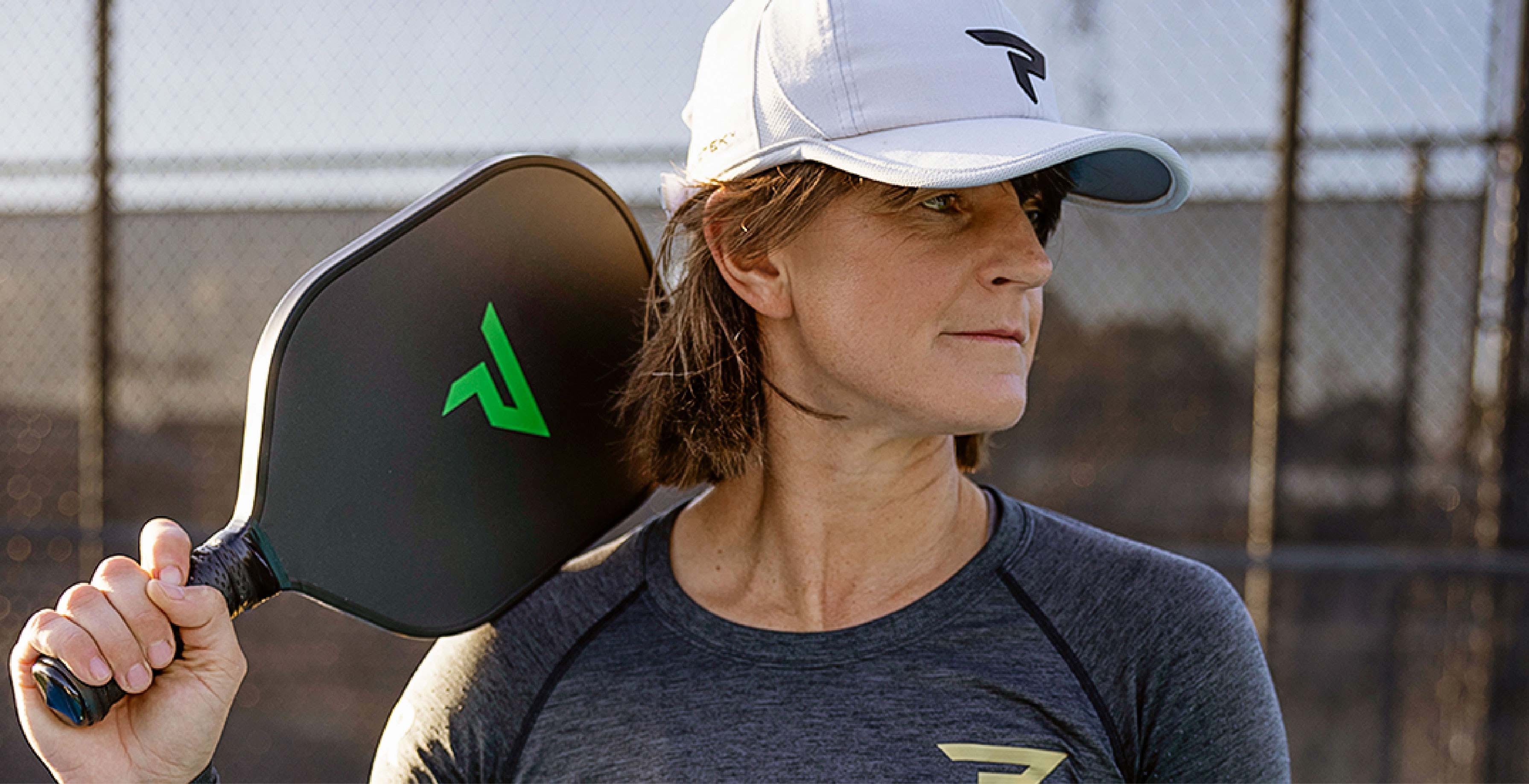 Irina Tereschenko thi đấu pickleball