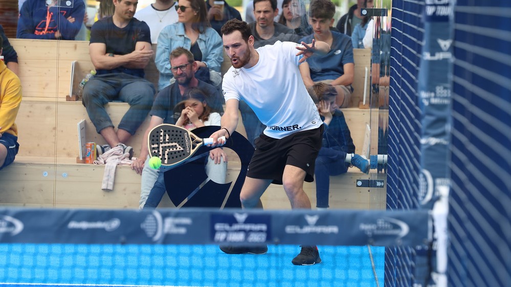 Tay vợt pickleball Ludovic Cancel