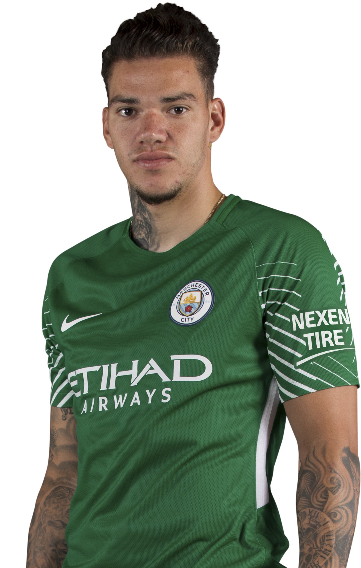 Ederson Moraes trong màu áo Man City
