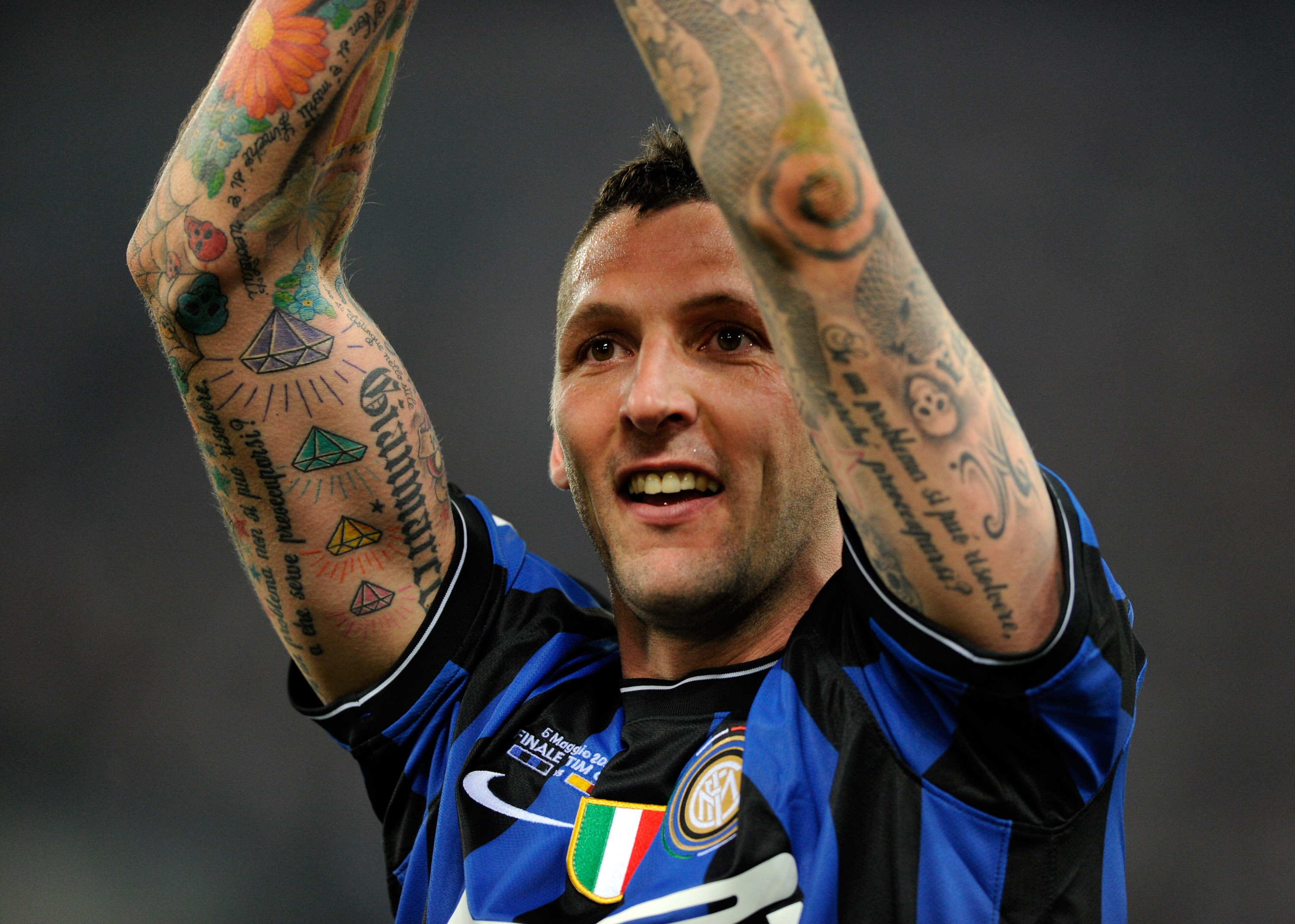 Marco Materazzi trong màu áo Inter Milan