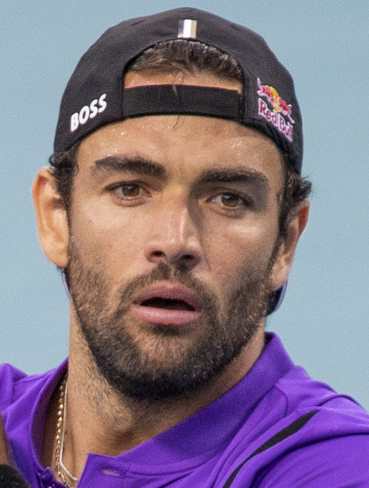 Matteo Berrettini thi đấu