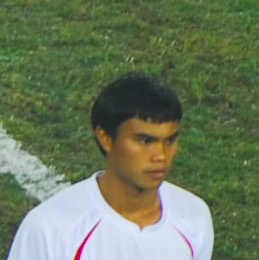 Phan Văn Tài Em trong màu áo đội tuyển Việt Nam năm 2008