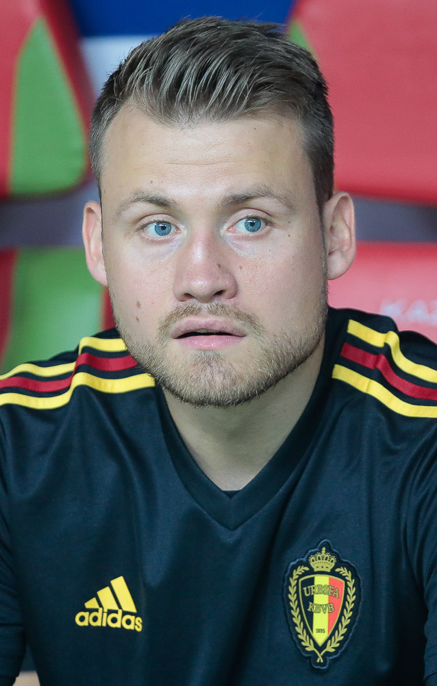 Simon Mignolet trong màu áo đội tuyển Bỉ
