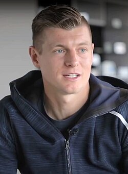 Toni Kroos trong màu áo Real Madrid