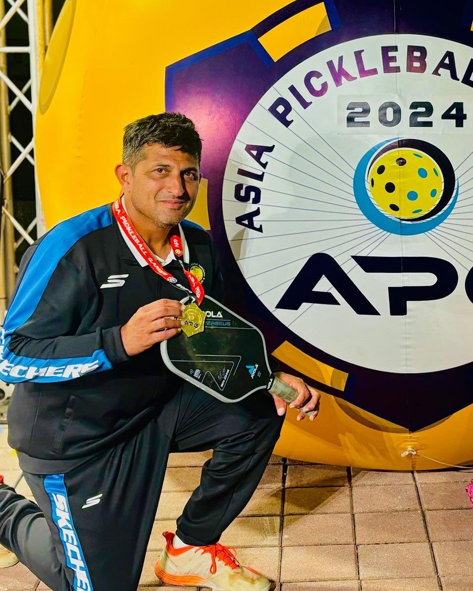 Nitten Kirrtane, lão tướng tennis chuyển sang Pickleball