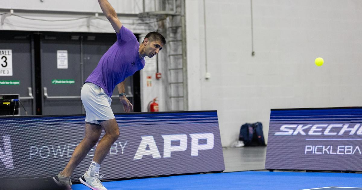 James Chaudry thi đấu Pickleball