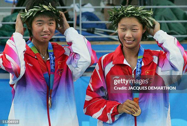 Li Ting và Sun Tiantian tại Olympic Athens 2004