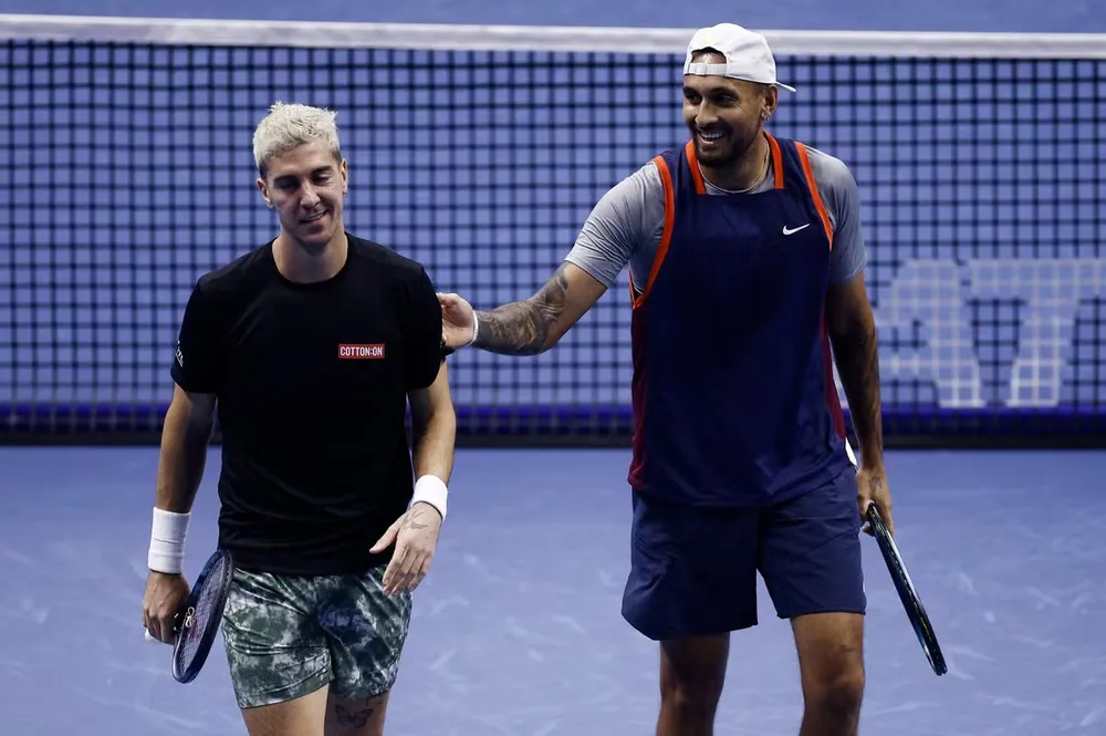 Thanasi Kokkinakis và Nick Kyrgios