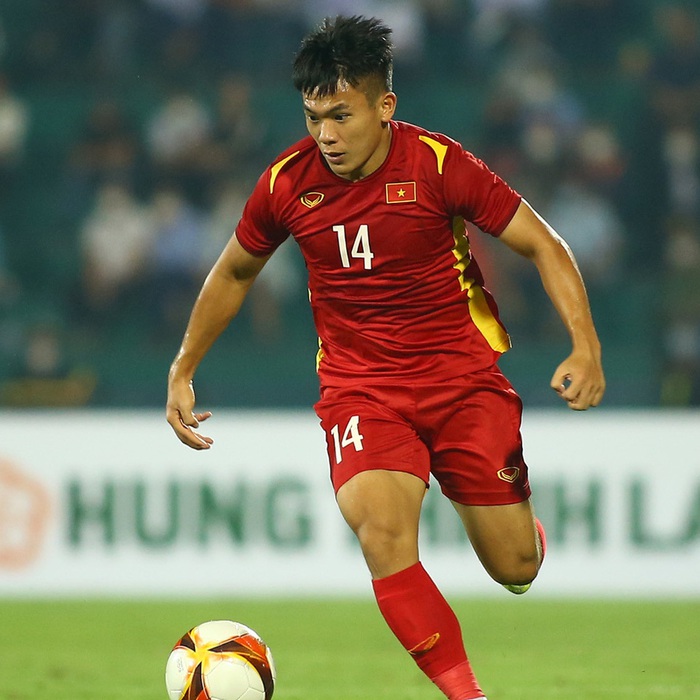 Hậu vệ Lê Văn Xuân trong màu áo U23 Việt Nam