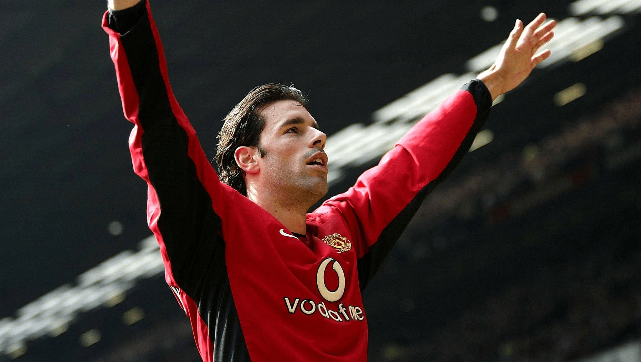 Ruud van Nistelrooy trong màu áo Manchester United