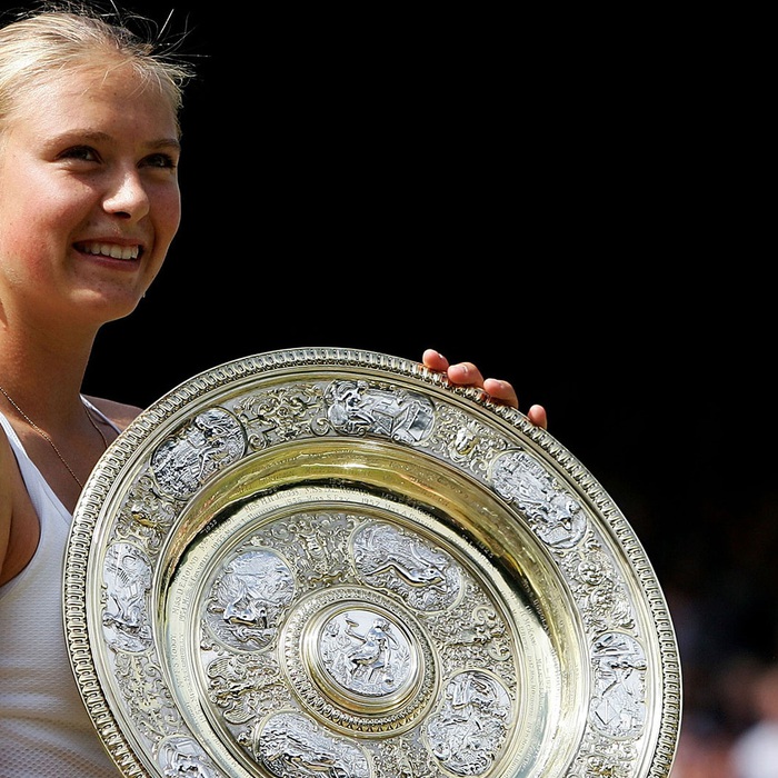 Maria Sharapova trên sân đấu