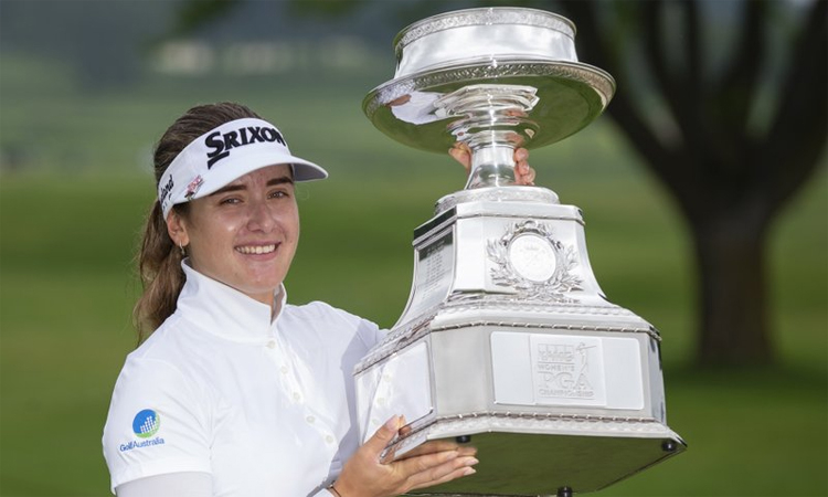 Nữ VĐV golf Hannah Green