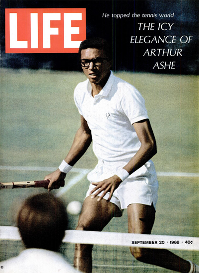 Arthur Ashe giành chức vô địch US Open đầu tiên vào ngày 20 tháng 9 năm 1968