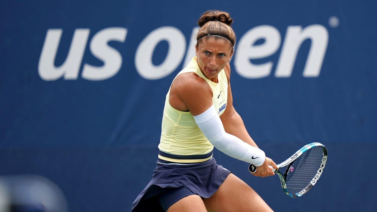 Tay vợt Sara Errani trong một trận đấu