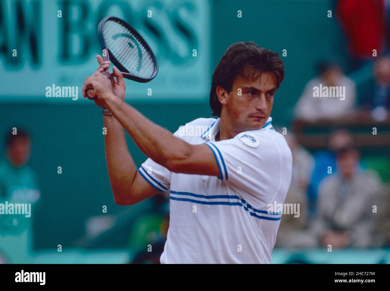 Henri Leconte tại Roland Garros 1988