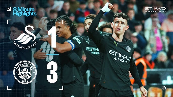 Man City giành chiến thắng trước Swansea