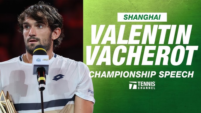 Valentin Vacherot vô địch Shanghai Masters 2025