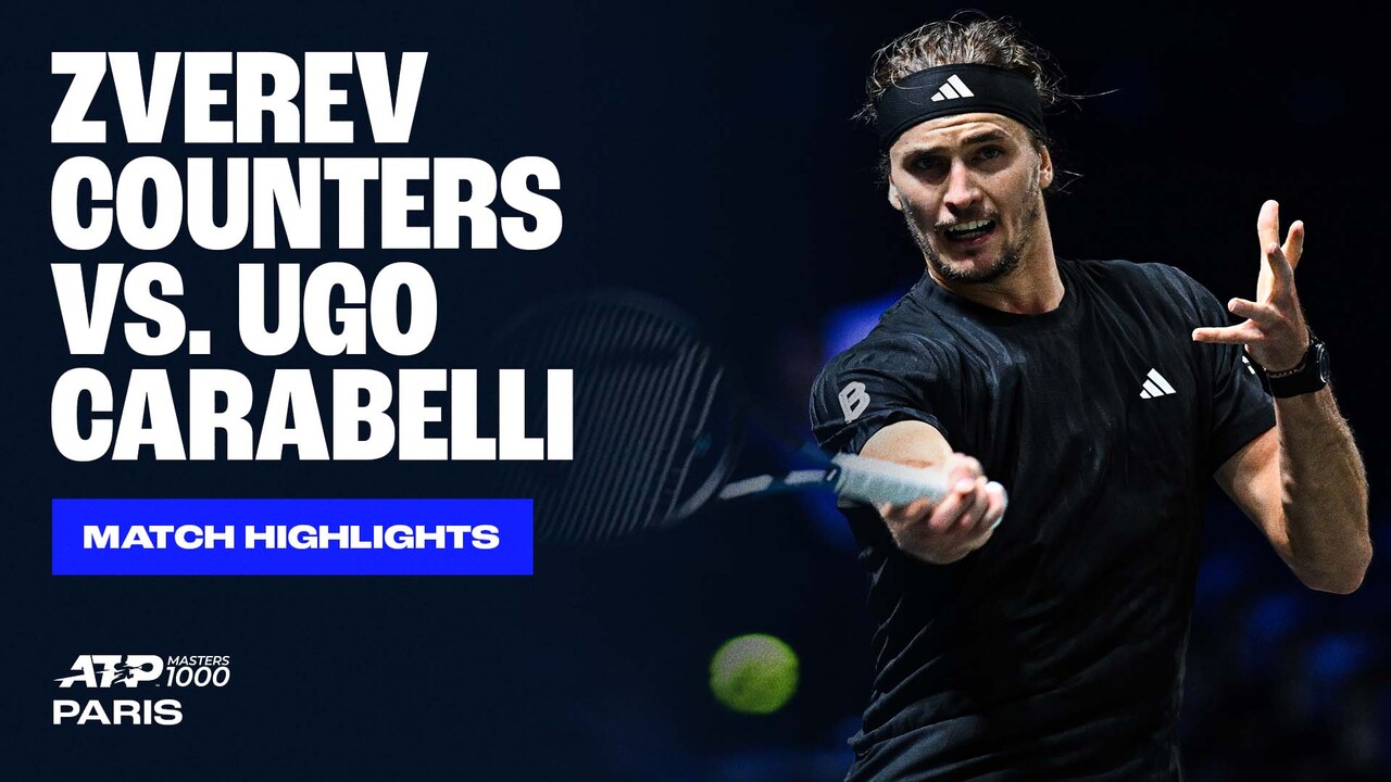 Alexander Zverev tại Paris Masters