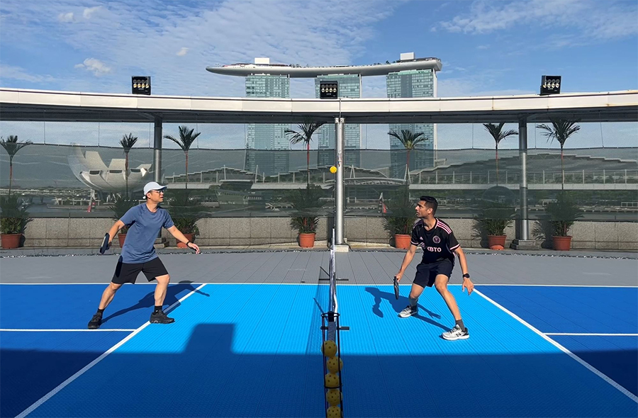 Nữ chiến binh bền bỉ của làng Pickleball nữ Singapore