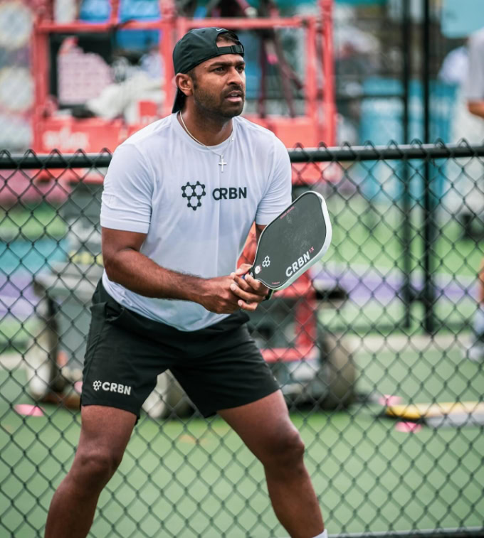 Naveen Beasley tay vợt Pickleball số 1 Sri Lanka