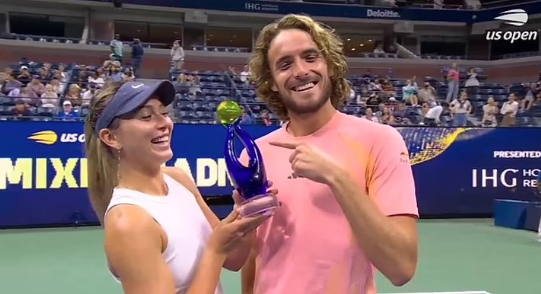 Stefanos Tsitsipas và Maria Sakkari